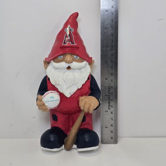 PROSPORTSPORT IMAGE Other - ANGELS GARDEN GNOME Stadium Giveaway 8" Resin Baseball Fan MLB May 10’ Anaheim